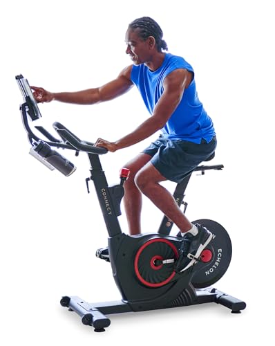 Echelon Fitness - Exercise Bike | Smart Connect Workout Bike | Magnetic Resistance Mechanism | Stationary Bikes with Speed Monitor & Adjustable Seat | Indoor Bike | Bluetooth Connectivity | 136 KG