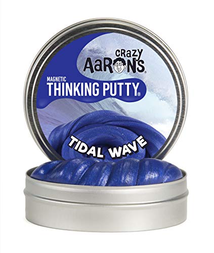 Crazy Aaron's Super Magnetic Tidal Wave Thinking Putty 4' Tin Thinking Putty - Non-Toxic Sensory Play Putty - Never Dries Out - Creative Toy Fun for Ages 3+