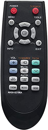 Replacement Remote Control for Samsung AH59-02196A HT-WS1 HT-WS1R HT-SB1 HT-SB1G HT-SB1R