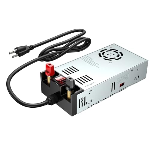 Anbull 110V to 12V Converter,with ON/Off Switch, SMPS 110V AC to 12V DC Adapter Transformer Converter,Max 50A 600W 12V Power Supply