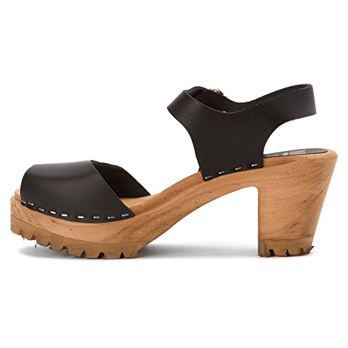 MIA Women's Greta Mule, Black, 9 M US