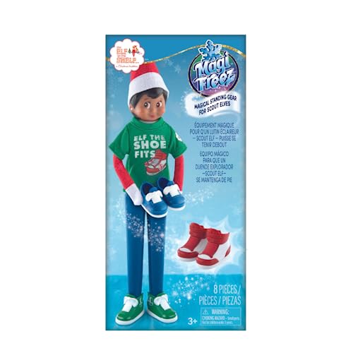 The Elf on the Shelf MagiFreez Cool Kicks Sneaker Trio-Mix and Match Sneaker Accessory Pack for Your Scout Elf