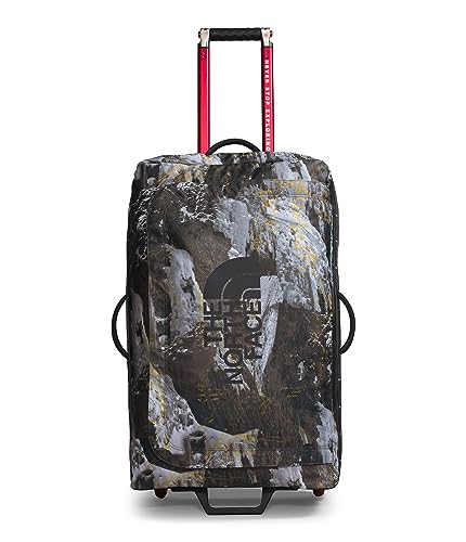 THE NORTH FACE Base Camp Voyager 29 Roller, Falcon Brown Conrads Notes Print/TNF Black, Unisex One Size