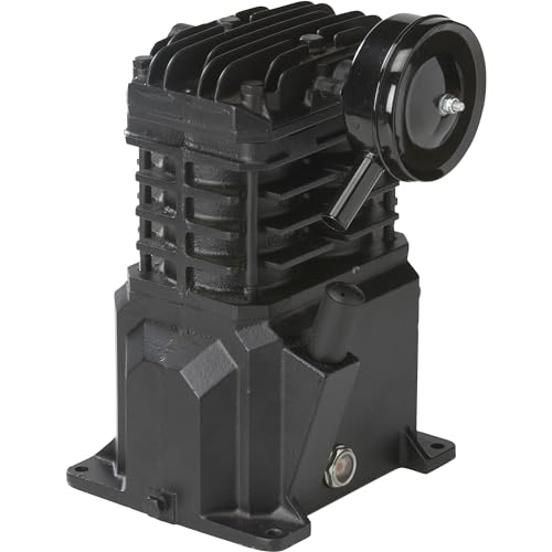 Campbell Hausfeld Cast Iron, Single-Stage Air Compressor Pump - fits Campbell Hausfeld VTXXX Units 3 HP and Above, Model Number VT4923