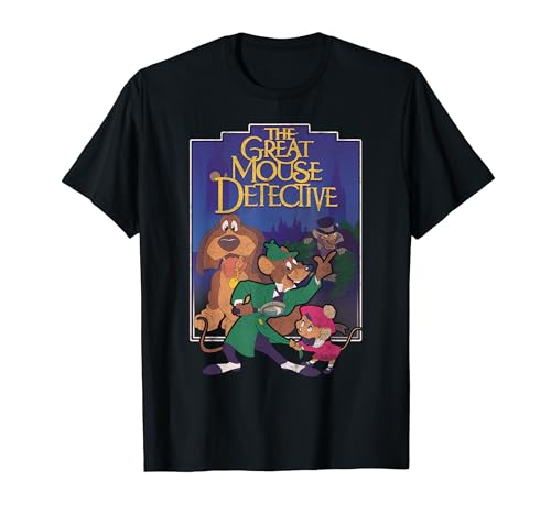 Disney The Great Mouse Detective Group Shot Classic Portrait T-Shirt