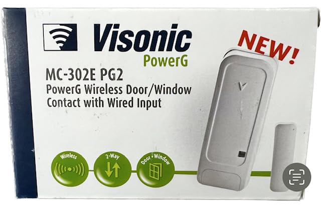 Visonic Americas PWR 2WAY DR/ WINDOW CONTACT - VS-MC302EPG2