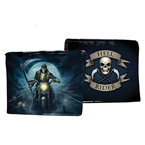 Nemesis Now Hell Rider James Ryman Wallet 10cm Black, PU, One Size