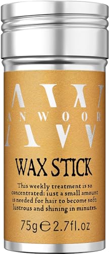AnWoor Hair Wax Stick, Wax Stick for Hair Flyaways Kids & Women Hair Accessories for Women Girls Hair Bun Maker for Kids Hair Slick Stick Baby Hair Gel Stick Kids Hair Products Hair Smoothing Stick