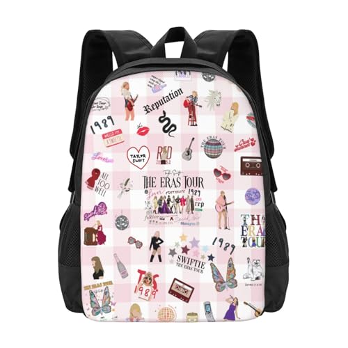 STUBBORNE Singer Casual Backpack Fashion Multifunctional Backpack Lightweight Travel Laptop Backpack Women Fan Gift-2