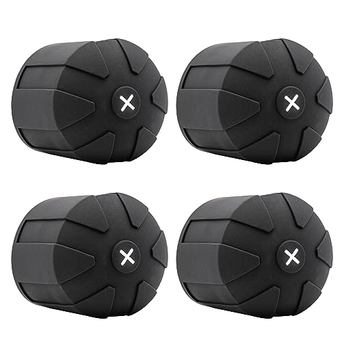 KUVRD Universal Lens Cap 2.0 - Fits 99% DSLR Lenses, Element Proof, Lifetime Coverage, Magnum, 4-Pack