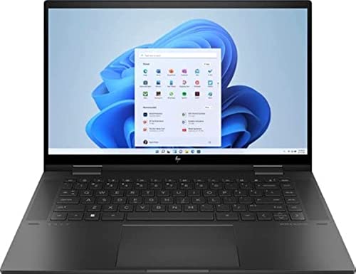 HP - Envy x360 2-in-1 15.6' Touch-Screen Laptop - AMD Ryzen 5-8GB Memory - 256GB SSD - Nightfall Black