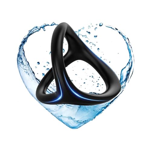 Silicone Cock Ring for Men Erection - Cock Ring Penis Ring Rubber Couples Sex Toys for Couples Longer Harder Stronger Machine Sunglasses DYZ28-1