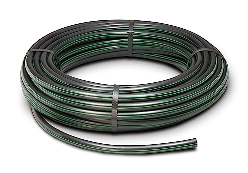 Rain Bird T63-100 Drip Irrigation 1/2' (0.634' OD) Blank Distribution Tubing, 100' Roll, Black