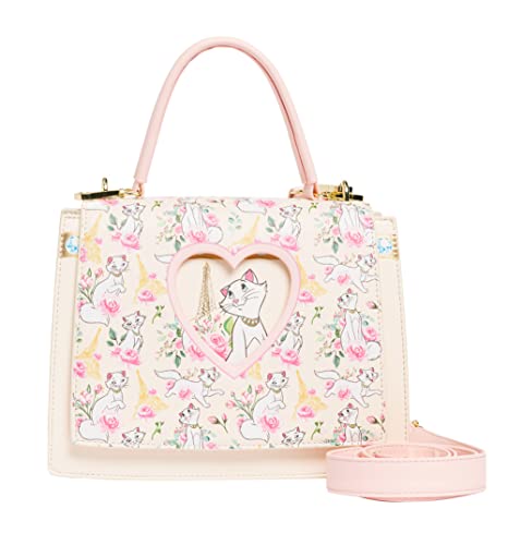 Loungefly Aristocats Duchess in Paris Floral AOP Crossbody