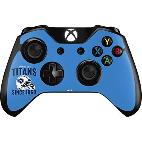 Skinit Decal Gaming Skin Compatible with Xbox One Controller - Officially Licensed NFL Tennessee Titans Helmet Design