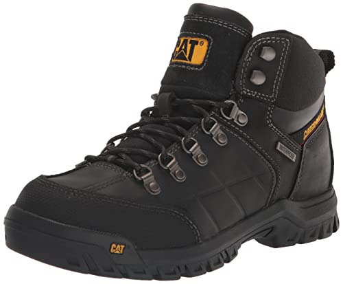 Cat Footwear Men's Threshold Waterproof Soft Toe Work Boot, Black, 9