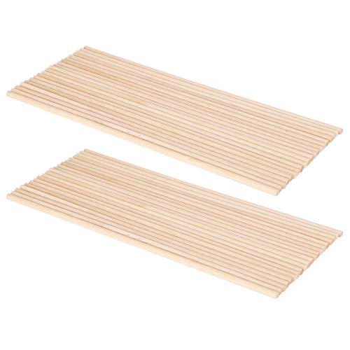 Watch Repairing Accessories, Wooden Lightweight 40pcs Dowel Rods, Professional Practical for Cleaning Watches Watchmakers Watch Repairing Watches