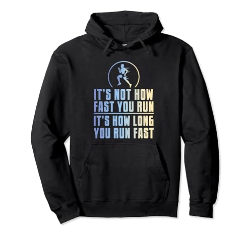 Funny Long Distance Runner XC Coach Cross Country Gift Pullover Hoodie