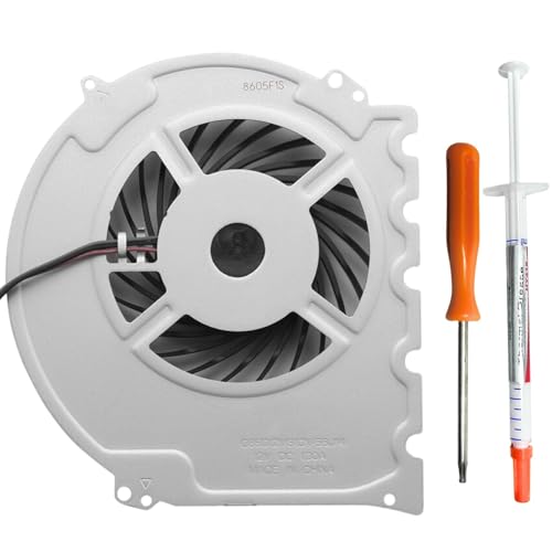 YHZONE Internal CPU Cooling Fan Replacement Part Compatible with Sony Playstation 4 PS4 KSB0912HD for Sony Playstation PS4 Slim CUH-20xx CUH-21xx CUH-22xx CUH-2015A CUH-2016A CUH-2017A Series