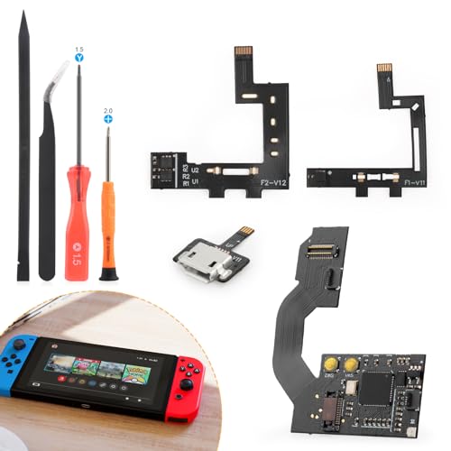 Console Cable RP2040 Switch Firmware Core Chip for Nintendo Switch Flashable and Upgradable Chip Accessories Replacement Parts with Repair Tools