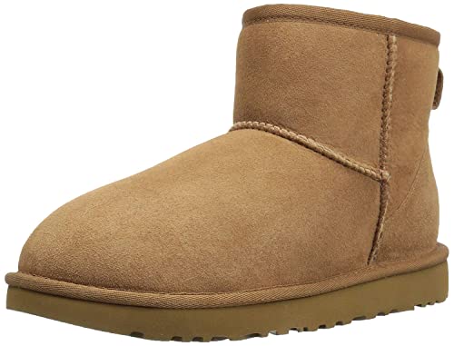 UGG Women's Classic Mini Ii Boot, Chestnut, 10