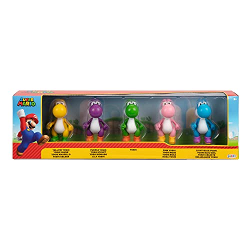 Nintendo Yoshi Figurines Set of 5 6.5 cm