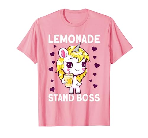 Lemonade Girl Lemonade Stand Boss T-Shirt