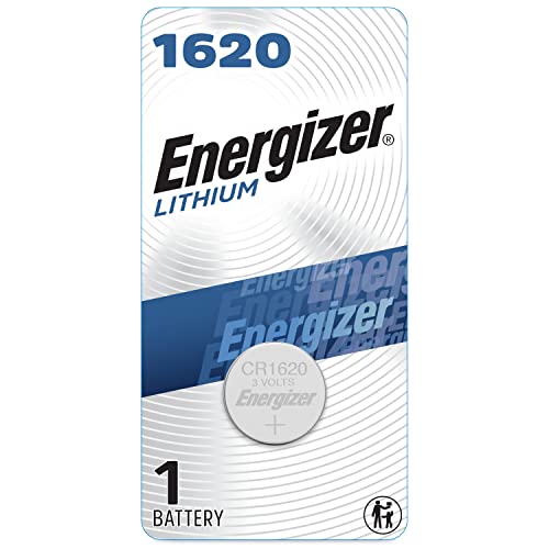 Energizer 1620 3V Batteries, 3 Volt Battery Lithium, 1 Count