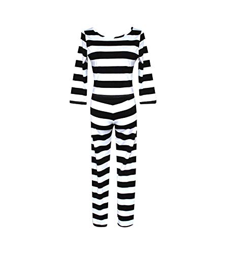 Cosplay Life Nanbaka Jyugo Prison No.15 Prison Suit Meiko Midorikawa Hana Uniform Womens Full Jumpsuit Halloween Jail Costume