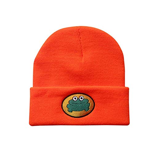 Cute Cartoon TV Parappa The Rapper Frog Knitted Beanie Hats Unisex