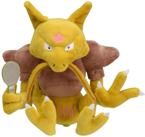 Pokemon Center: Sitting Cuties: Kadabra Plush # 64 - Generation 1
