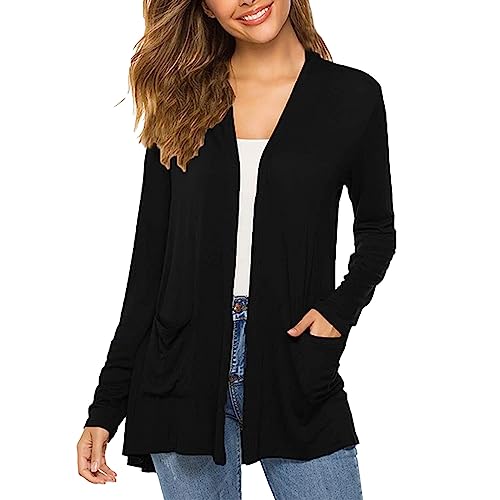 The Day on Clearance Deals Womens Tops 34 Sleeve Cardiagan for Women Oversized Sweater for Women Womens Cardigan Lightweight Cotton Cardigan Merkootey Womens Sweaters Cardigans