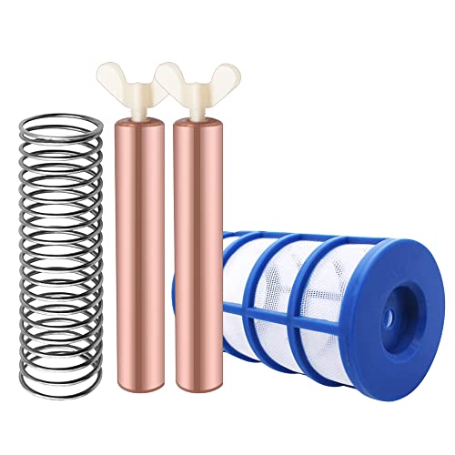 Zhitaoxun 6 Pack Copper Anode Replacement Kit Solar Pool Replacement Copper Anode