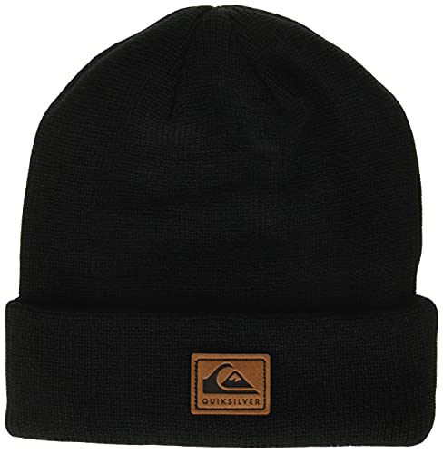 Quiksilver mens Performer 2 Beanie Hat, Black, One Size US