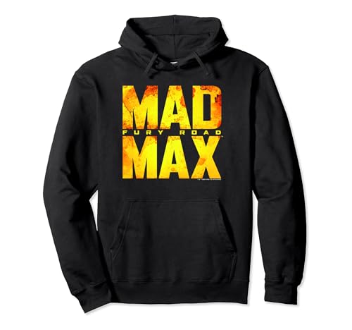 WB100 Mad Max Fury Road Bold Gold Stack Movie Logo Pullover Hoodie