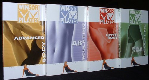 Winsor Pilates Basic 4 DVD Workout Set (Bun & Thigh Sculpting, Upper Body Sculpting, Ab Sculpting, & Advanced Body