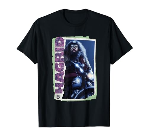Harry Potter Rubeus Hagrid Photo Collage T-Shirt