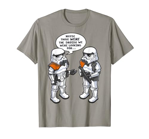 Star Wars Wrong Droids Funny Comic Disney+ T-Shirt