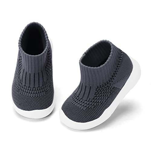 Engtoy Baby Shoes Sock Shoes Baby Walking Shoes Infant Non-Slip Breathable Slippers with Soft Rubber Sole Baby Boys Girls Slip On Sneakers