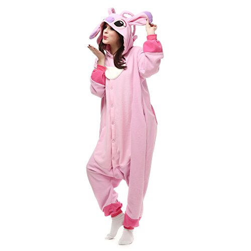 NAITOKE Adults Unisex Onesie Halloween Costumes Animal Cosplay Pajamas,146-159cm(4'9'-5'2')