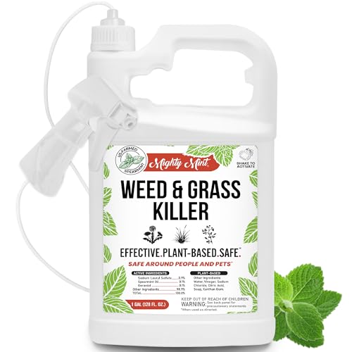 Weed & Grass Killer – Natural Vinegar & Salt Weed Killer – 1 Gallon - Glyphosate Free