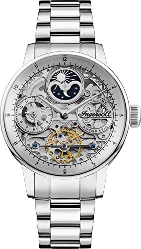 Ingersoll The Jazz Mens Analog Automatic Watch with Stainless Steel Bracelet I07703