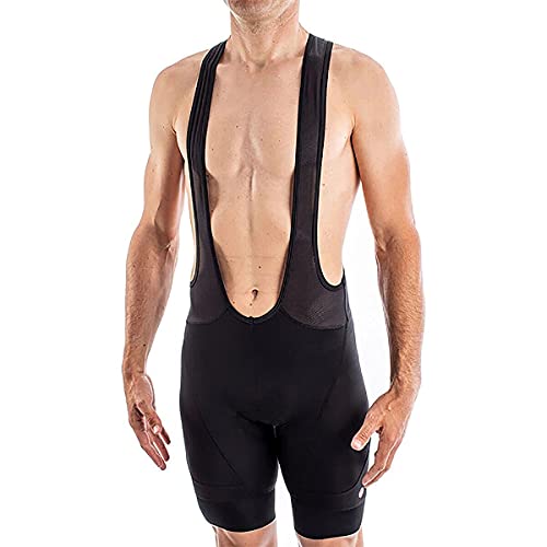 Castelli Men's Endurance 3 Bibshort for Road and Gravel Biking l Cycling Black