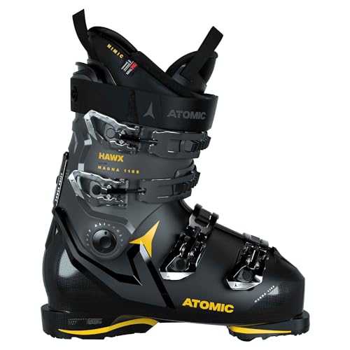 Atomic HAWX Magna 110 S GW Ski Boot Mens Black/Anthracite/Saffron 27.5