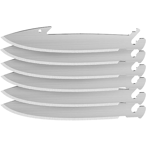 Muddy SWAP​ REPLACE-A -BLADE 6 PACK BLADES/BLISTER PACK, Satin