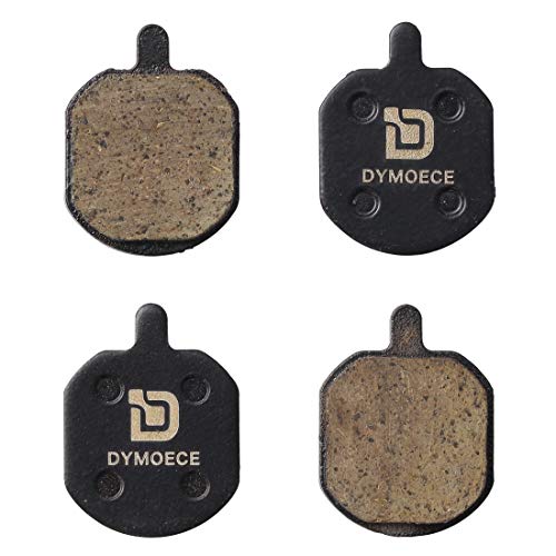 2 Pairs Dymoece Organic Resin Bicycle Disc Brake Pads for Hayes Sole MX2 MX3 MX4 MX5 CX5