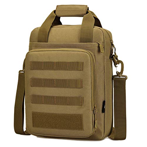 CamGo Tactical Briefcase Heavy Duty Military Shoulder Messenger Bag Lightweight Mens Handbag