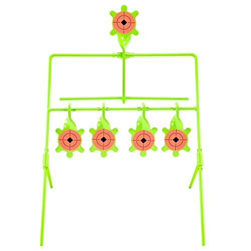 KNINE OUTDOORS Turtle Sign Air Gun Pellet BB Gun Rimfire Resetting Target, Rated for .22 .177 Caliber