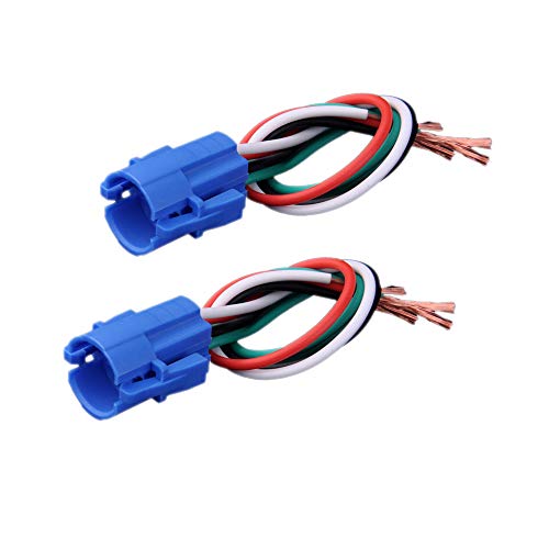 NOT FIT U16C2, 16mm Pigtail, Wire Connector, Socket Plug Only for U16F1/U16F2 /U16F5 Pushbutton Switch (Pack of 2)