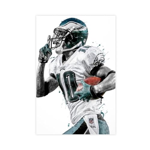 HOUKIG DeSean Jackson Canvas Poster Wall Art Decor Print Picture Paintings for Living Room Bedroom Decoration Unframe: Unframe:12x18inch(30x45cm)